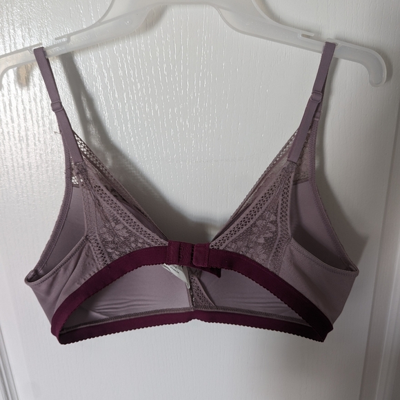 Knix Nirvana Lace Deep-V Bra Large - Picture 4 of 6